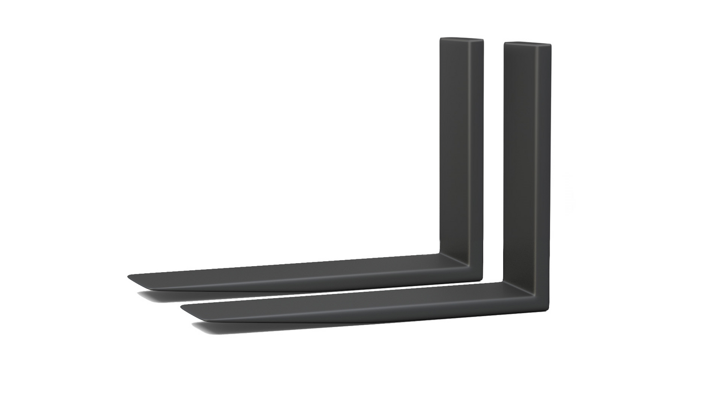 60" x 6" x 2" Blank Forks - 12,600 lb Capacity - 45" Back Height (Customizable)