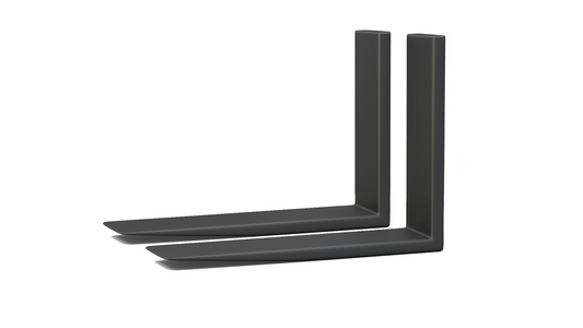 60" x 6" x 2" Blank Forks - 12,600 lb Capacity - 45" Back Height (Customizable)