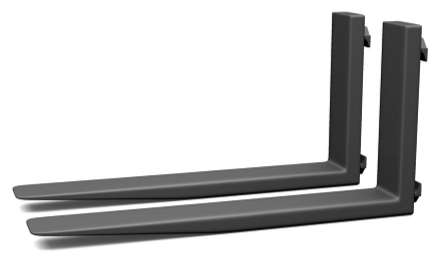 standard forklift fork picture